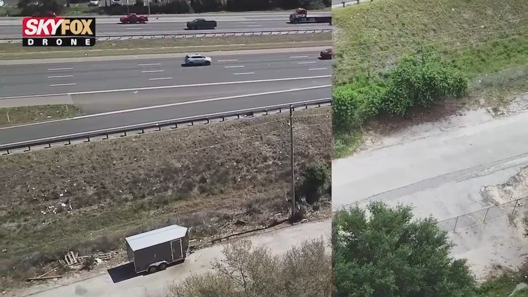 I-4 Eyesore: Trash all over near the road